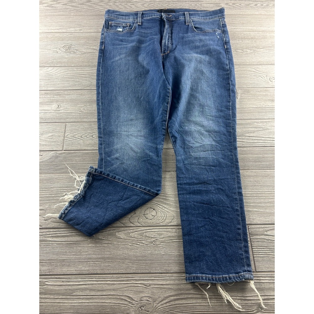 Joe’s Jeans The Luna High Rise Cigarette Ankle Women's Size 34 Dark Wash  Denim